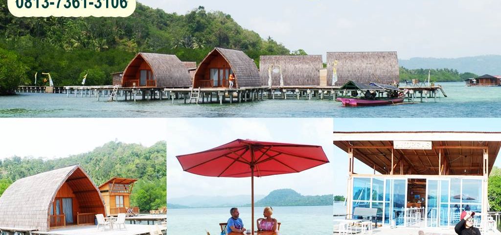Paket Tour Pahawang 2 hari 1 malam Villa Lombok/Andreas Resort Pahawang